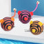 1Pc Pet Cat Toy Lovely Stripe Nylon Rope Round Ball Mouse Toy with Bell Pet Cat Chew Toy Interactive Mouse Ball Pet Products