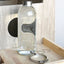 Silent Fine Needle Stainless Steel Striking Needle Water Bottle, Dragon Cat Beige Long Hair  Feed Water, Drinking Bottle