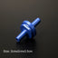 5 X One Way Non-Return Check Valve Aquarium Accessories Co2 System Air Pump  Fish Aquarium Air Pump Check Valve blue 5pcs