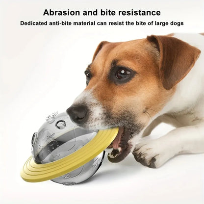 1pc Durable Dog Toys for Aggressive Chewers Squeaky Balls Flying Discs and Interactive Play Perfect for Medium Large Dogs