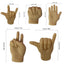 Mini Hands For Cats Paws Mini Finger Puppets Fake Small Finger Hand Puppet Fake Hand Toy Silicone Dog Funny Finger Puppets