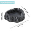 UXCELL Aquatic Reptile Pet Feeder Food Dish Lizard Turtle Resin Food Bowl Tortoise Scorpion Crabs Food Water Pots Tank Decor