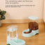 Cat Pet Automatic Feeder Drinking Bowl Large Capacity Dog 3.8L Combination Grain Storage Bucket Supplier
