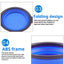 Pet Dog Collapsible Bowl Folding 350ml Silicone Bowl Outdoor Travel Portable Puppy Food Container Feeder Dish Bowl Pet dog bowls