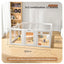 UXPET excellent small pie, transparent dog fence acrylic kennel pet indoor fence rabbit small dog cage