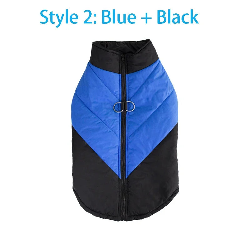 Waterproof Dog Jacket Winter Warm Dog Clothes for Small Large Dogs Puppy Vest Chihuahua Coat French Bulldog Yorkie Pug Costume