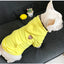 Dog Oodie  Dog Clothes  Pet The New Parent-child Wear Hooded Spring and Autumn Three Colors Seven Sizes Pure Cotton