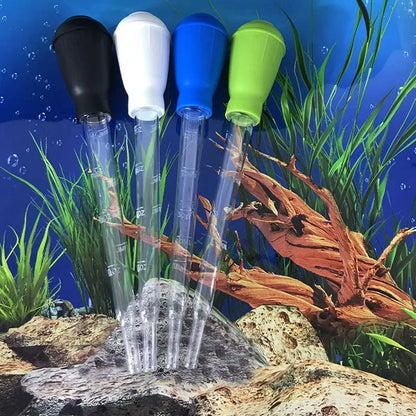 29/45/54cm Aquarium FishTank Clean Tool Pipette Fish Tank Siphon Pump Water Changer Aquarium Accessories with Extension Tube