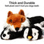 New Crocodile Soft Shell Plush Dog Toys Outdoor Play Interactive Squeaky Dogs Toy Sounder Sounding Paper Chew Tooth Toy