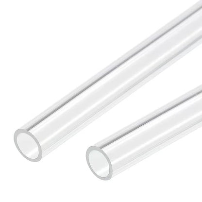 High Transperant Aquarium Water Pipe PETG Acrylic Hard Tube Transparent Rigid Tubing OD 6mm 8mm 10mm 12mm 50CM Clear 5Pcs/lot