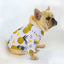 Fashion Pet Clothes Cute Fruit Pattern Dress T-shirt Summer Shirt Puppy Print Vest Outfit Apparel Small Medium Dog Clothes