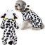 Cow Dog Costume Cow Style Hoodie Halloween Dog Costumes Pet Winter Comfortable Jumpsuits Puppy Cosplay Accessories For Small