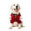 Christmas Halloween Dog Costume Warm Winter Dog Clothes Velvet Dog Hoodie Shirt Outfit Xmas Dress up Clothing for Large Dogs