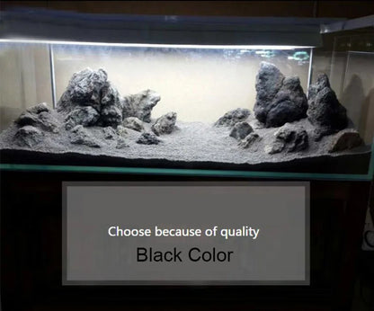 1pcs Natural Aquarium Decor Lava Stone Rockery Landscaping Fish Tank Microporous Volcanic Stone Porous Good for Plants Growth