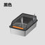 Cross-Border Oversized Stainless Steel Litter Box Top-In Anti-Take-Out Anti-Splash Cat Toilet Easy Clean Semi-Closed Pet Kitties