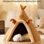 Kennel Small Dog Tent Type Winter Warm Closed Internet Celebrity Cat
