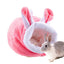 Hamster Houses And Hideouts Christmas Hamster Guinea Pig Hideouts Winter Sleeping House Washable And Removable Cute Hamster