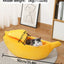 Plush Bed for Cats Winter Things Warm Houses Banana Pet Products Accessory Habitats All Basket Cushions  Puppy Supplies