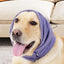 Dog Ear Cover Dog Snood Ear Care Dog Ear Scarf For Stress Relief Pet Hood For Bathing Drying Grooming Noise Protection