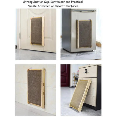Cat Scratcher Mat Cat Scratching Pad Natural Anti-slip Sisal Cat Scratch Mats Rugs Floor Wall Use For Indoor Cats Grinding Claws