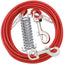 Steel Wire Dog Tie Out Cable, Dog Runner for Yard, Durable Superior Clips, Silver Dog Chains