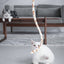 Cat Toy Feather Cat Teaser Wand Cat Interactive Toy Funny Caterpillar Colorful Rod Teaser Wand Pet Cat Supplies Cat Accessory