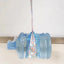 2 Rolls Bird Scare Type Ribbon, Deterrent Visual Audible Reflective Tape to Keep Away Birds, Double Sided Flash Tape