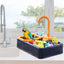 Bird Bathtub Shower Automatic Bathtub with Faucet Multifunctional Parakeet Shower Parrot Canary Feeder Birds Pet Supplies