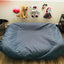Waterproof Dog Bed Cover Gray Pet Blanket with Anti-Slip Back for Furniture Bed Couch Sofa Reversible Pet Sofa Cover Mattress