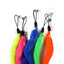 Funny Cat Stick Toy Furry Feather with Bell Cat Stick Toy Kitten Playing Pet Accessories Worm on A String Cat Toys Interactive