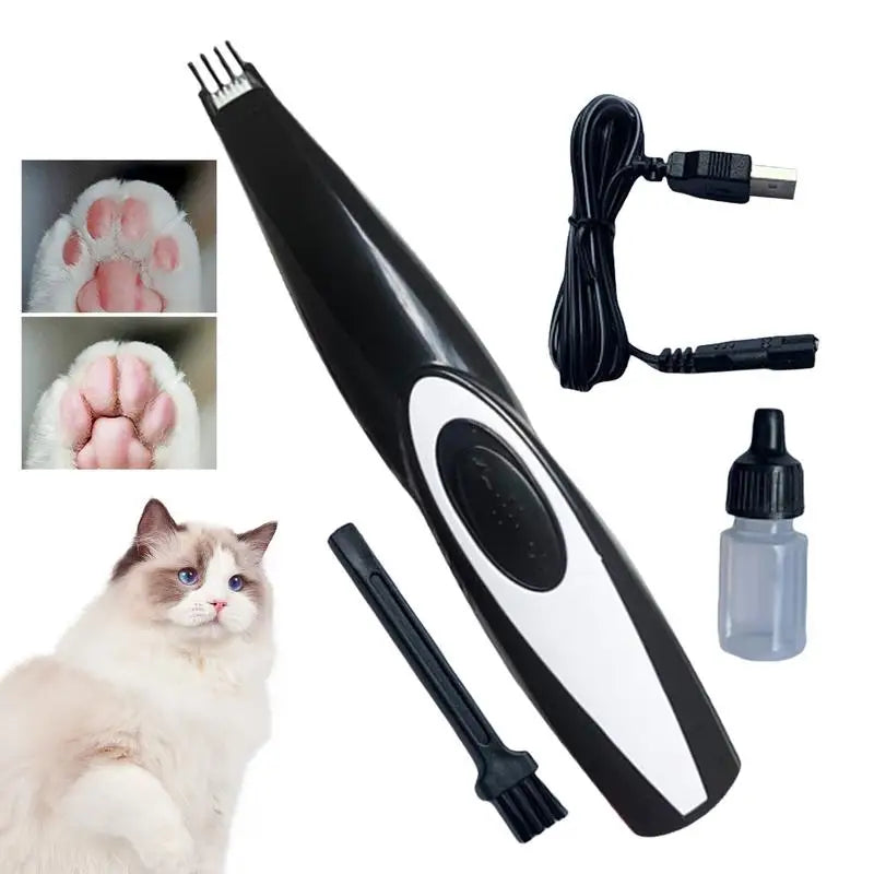 Pet Hair Clipper Cordless Trimmer for Cat Hair USB Rechargeable Dog Kitten Hair Clipper Portable Electric Pet Grooming Tools