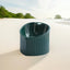 Handcrafted Colorful Ceramic Pet Bowl with Slanted Mouth Design - Ideal for Cats and Small Dogs High Quality