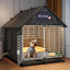 Dog cage Small and medium-sized dog Teddy Bigbear Indoor dedicated one room one bathroom kennel with toilet integrated pet cage