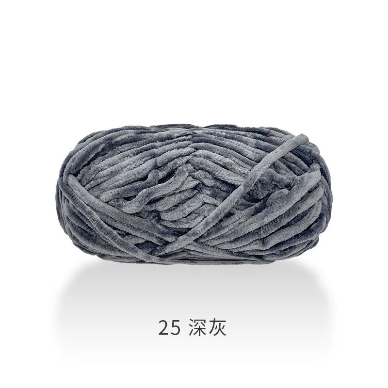 Ruyi bird warm fleece thick wool handmade DIY crochet woven golden velvet hook shoe thread wool ball