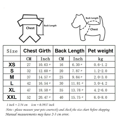Pet Dog Clothes For Small Dogs Clothing Warm Clothing for Dogs Coat Puppy Outfit Pet Clothes for Small Dog Hoodies Chihuahua