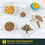IQ Treat Ball Dog Treat Dispenser Toy Ball Interactive Dog Toy - 4" Dog Food Toy Stimulation, Slow Feeder