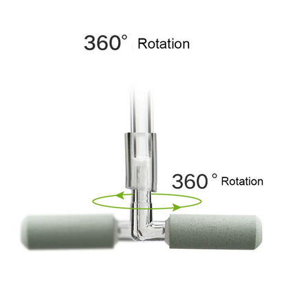 1Pc CO2 Diffuser Acrylic Tank Regulator CO2 Atomizer with Nano Diffuser Suction Cups Acrylic Aquarium Fish Tank Aquatic supplies