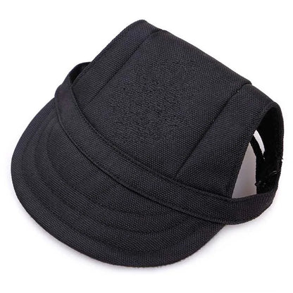 Adjustable Baseball Cap with Ear Holes for Large Medium and Small Dogs Summer Dog Cap Puppy Sun Hat Outdoor Hiking Pet Products