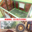 Outdoor Solid Wood Labrador Kennel Waterproof Small Medium Large Dog Cage Golden Retriever Teddy Kennel
