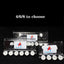 Red Starfish 4/6/8 Way Soft Tube Fixture Holder Aquarium Transparent Soft Hose Dosing Pump Soft Tube Rack Fish Tank Accessories