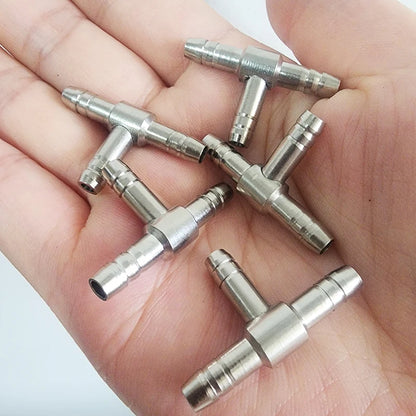 Stainless Steel Air Splitter Valve Aquarium Fish Tank Air Pump Flow Splitter Distributor Pump Valve Tap Lever Control 3WayOutlet