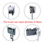 Nylon Aquarium BrushTube Pipe Filter Cleaning Brushes Stainless Steel Water Filter Hose Flexible Aquarium Cleaner Accessories