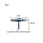 Stainless Steel Air Splitter Valve Aquarium Fish Tank Air Pump Flow Splitter Distributor Pump Valve Tap Lever Control 3WayOutlet