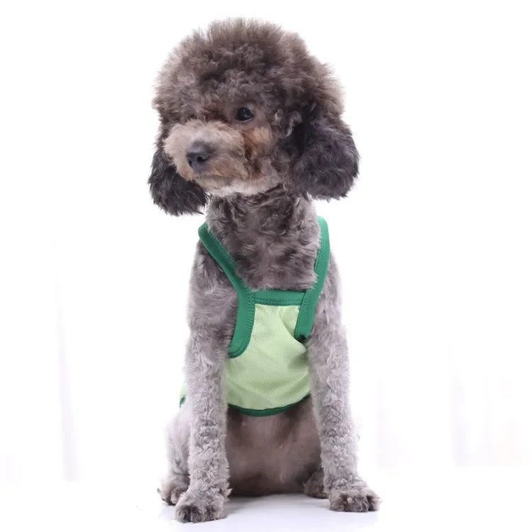 Dog Clothes Shirt Pet Cooling Vest Small Dogs Comfortable Costume Puppy Outfits Breathable Clothes Yorkshire Terrier Chihuahua