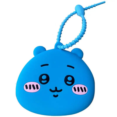 Zippered Dog Food Container Cartoon Silicone Dog Food Bag Cute Pet Snack Pouch Multipurpose Puppy Food Bag For Cookies Dry Meat