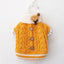 Classic Dog Winter Sweater with Tie Thick Weaving Warm Pet Cat Clothing Lovely Princess New Year Coat Christmas Dog Clothes