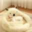 Bed Cats for Winter Warm Houses and Habitats House Accessories Kitten Cushions Beds Dog Puppy Accessory Pet Supplies Mat Goods