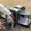 Large Capacity carrier Cat Pet Airlines approved reflective tape Cat Travel Bag expandable Foldable soft dog carrier