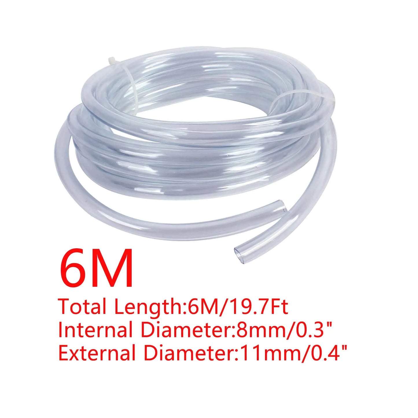 UXCELL Aquarium 1.1-15M Oxygen Hose Air Bubble Stone Fish Tank Pond Pump Parts Tube Connector Suction Cup Tools Set Accessories