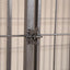 Manufacturer wholesale new pulley pet cage 160 * 94 * 110cm large reinforced stainless steel square tube practical dog cage